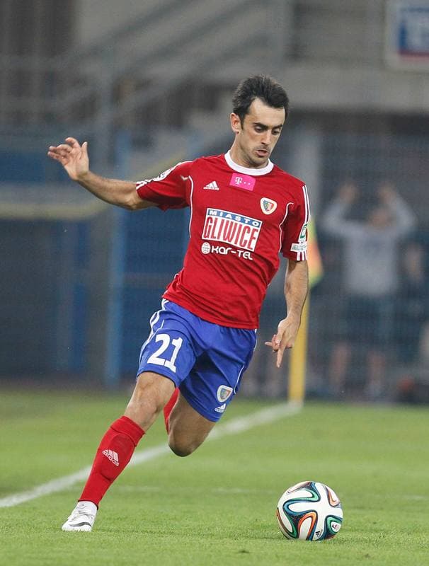 Football. T-Mobile Ekstraklasa. Piast Gliwice - Lechia Gdansk. 01.08.2014