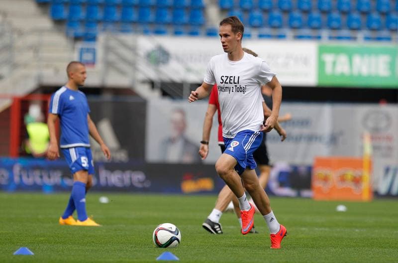 Football. T-Mobile Ekstraklasa. Piast Gliwice - Gornik Leczna. 07.11.2014