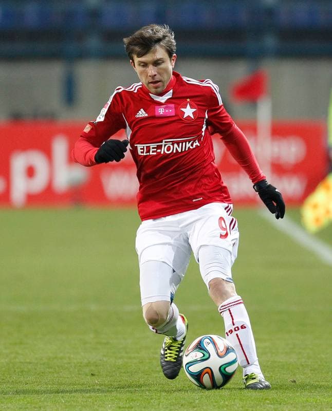 Football. T-Mobile Ekstraklasa. Wisla Krakow - Podbeskidzie Bielsko Biala. 24.10.2014
