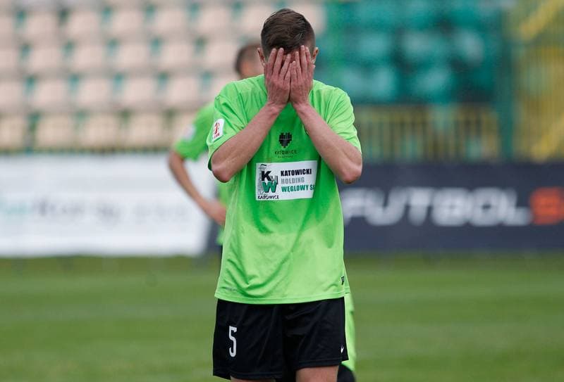 Football. I Liga. Rozwoj Katowice - MKS Kluczbork. 17.10.2015