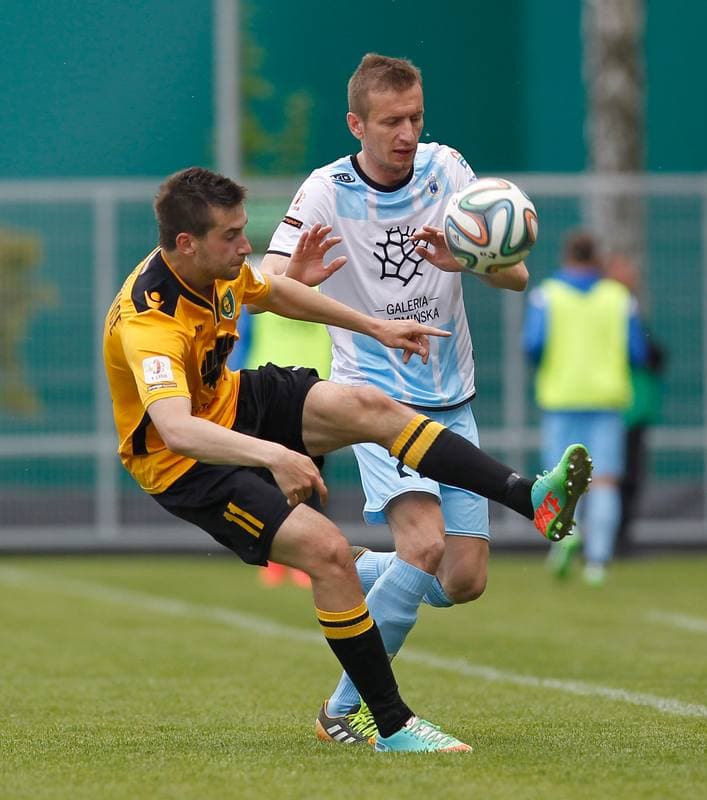 Football. I Liga. Stomil Olsztyn - GKS Katowice. 17.05.2015
