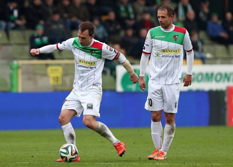Football. I Liga. GKS Belchatow - Zaglebie Sosnowiec. 10.04.2016