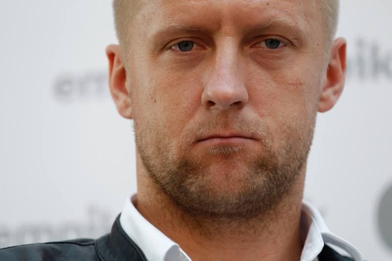 Football. Kamil Glik. Press Conference. 04.06.2016