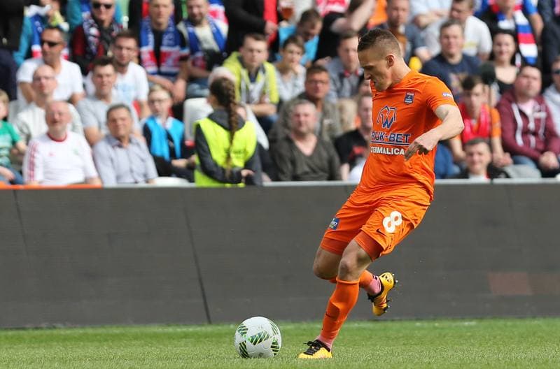 Football. Ekstraklasa. Podbeskidzie Bielsko-Biala - Termalica Bruk-Bet Nieciecza. 17.04.2016