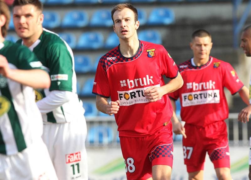 Football. I liga. Odra Wodzislaw Slaski - Warta Poznan. 12.03.2011