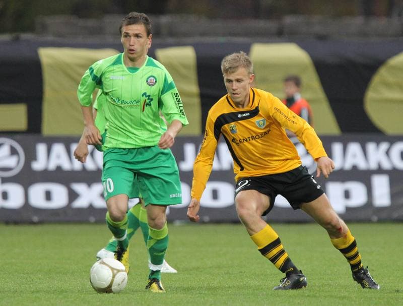 Football. I liga. GKS Katowice - Gornik Polkowice. 07.05.2011