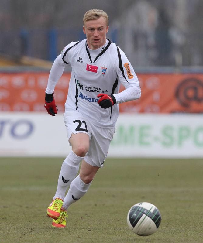 Football. T-Mobile Ekstraklasa. Gornik Zabrze - Lechia Gdansk. 10.03.2012