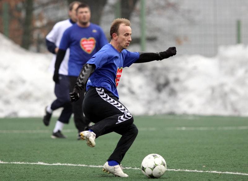 Football. XIX Final WOSP. Reprezentacja WOSP - Reprezentacja Slaska. 09.01.2011