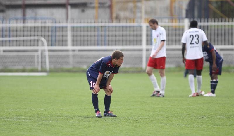 Football. I liga. Odra Wodzislaw - Kolejarz Stroze. 23.04.2011