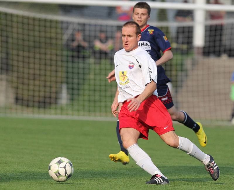 Football. I liga. Odra Wodzislaw - Kolejarz Stroze. 23.04.2011