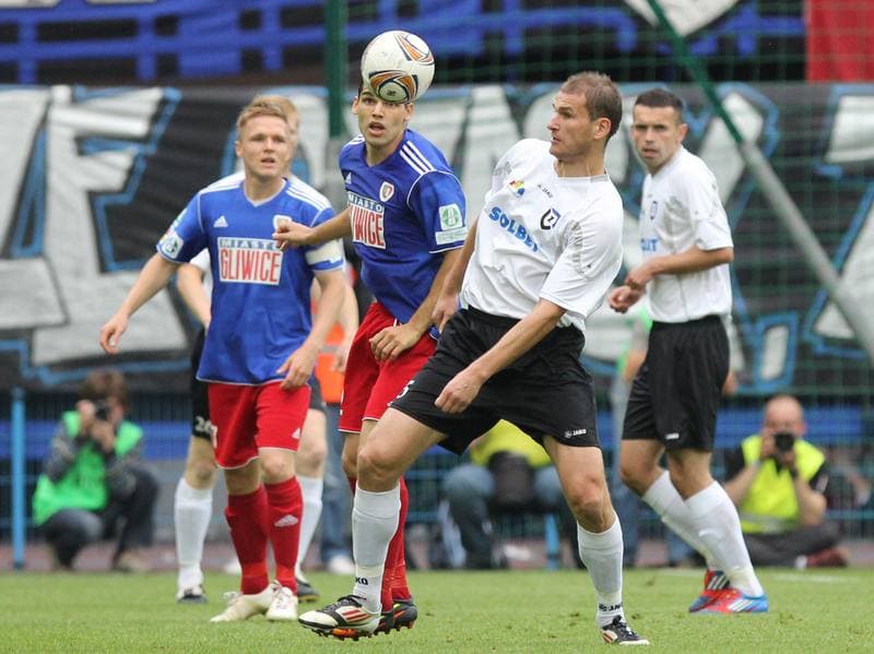 Football. I Liga. Piast Gliwice - Zawisza Bydgoszcz. 27.05.2012
