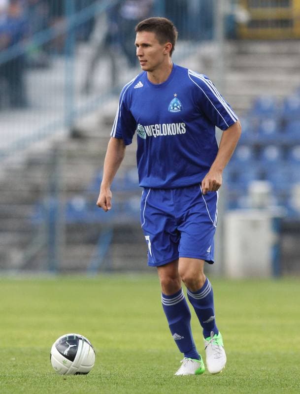 Football. Europa League. Ruch Chorzow - Metalurg Skopje. 19.07.2012