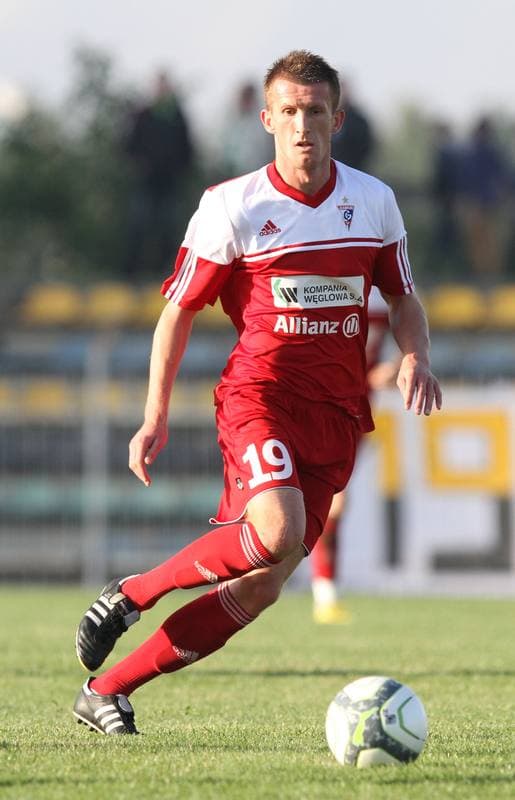 Football. Sparing. Gornik Zabrze - Naprzod Rydultowy. 11.09.2013