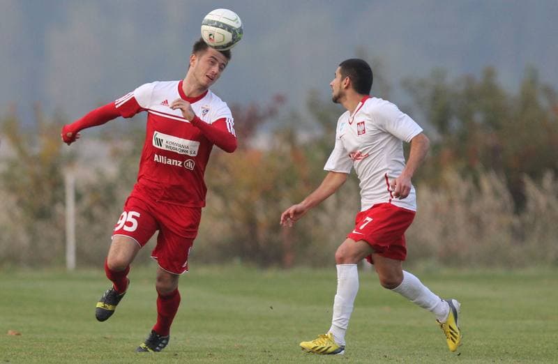 Football. Friendly Match. LZS Piotrowka - Gornik Zabrze. 10.10.2013