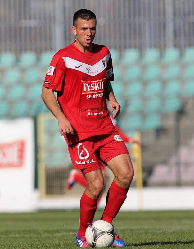 Football. Polish Cup. GKS Tychy - Zaglebie Lubin. 23.10.2013