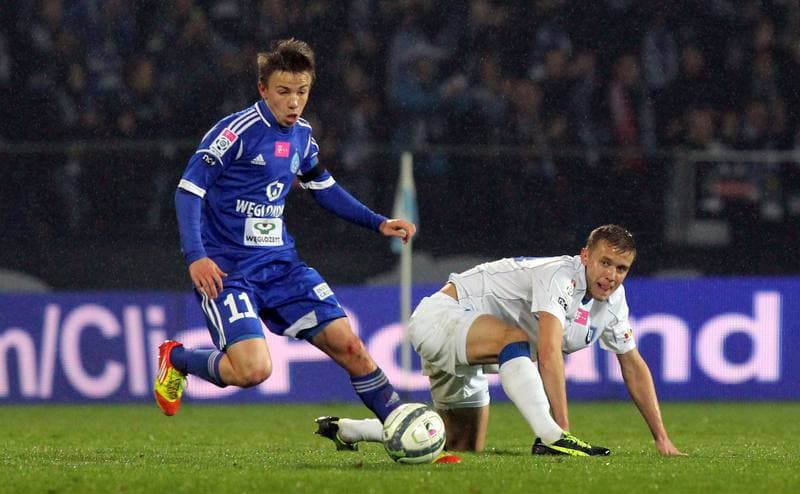 Football. T-Mobile Ekstraklasa. Ruch Chorzow - Zawisza Bydgoszcz. 05.06.2015