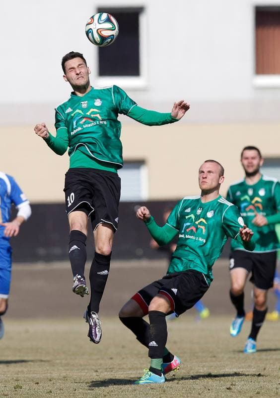 Football. Sparing. Energetyk ROW Rybnik - Rakow Czestochowa. 01.03.2014