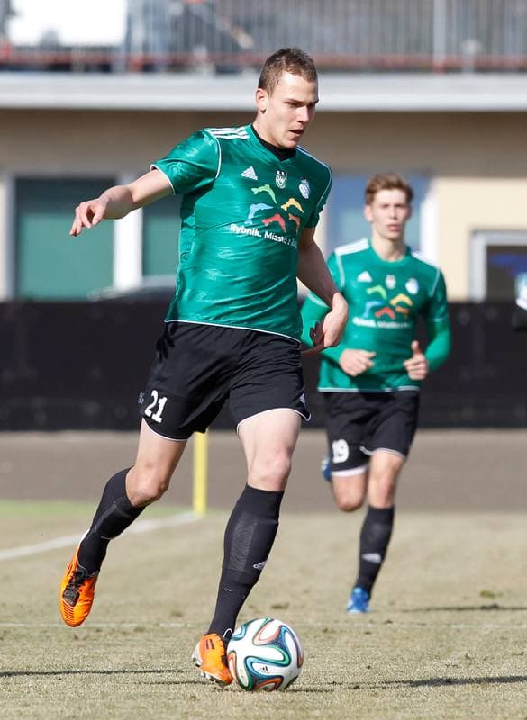 Football. Sparing. Energetyk ROW Rybnik - Rakow Czestochowa. 01.03.2014