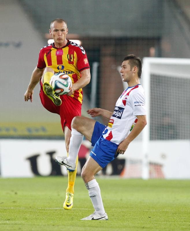 Football. T-Mobile Ekstraklasa. Korona Kielce - Podbeskidzie Bielsko Biala. 15.09.2014