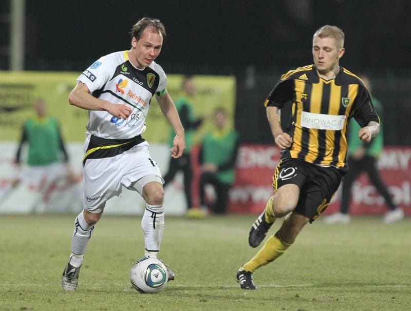 Football. Sparing. GKS Katowice - Ruch Radzionkow. 09.02.2011