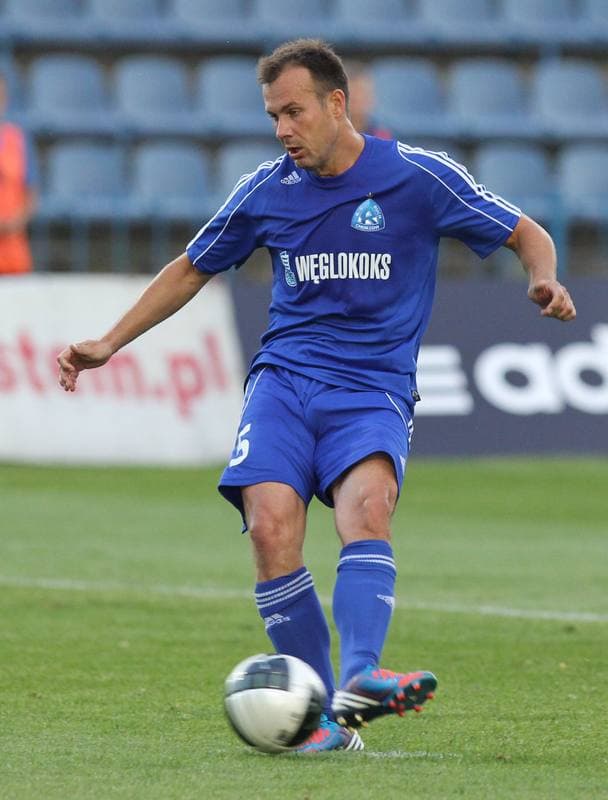 Football. Europa League. Ruch Chorzow - Metalurg Skopje. 19.07.2012