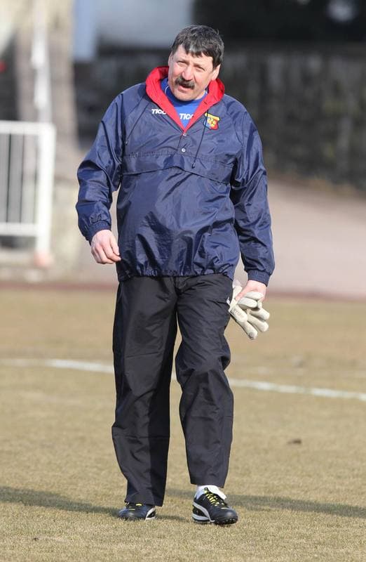 Football. I liga. Odra Wodzislaw Slaski - Warta Poznan. 12.03.2011