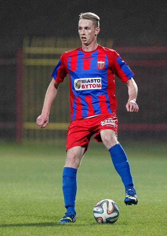 Football. III Liga Opolsko - Slaska. Polonia Bytom - Polonia Laziska Gorne. 11.11.2014