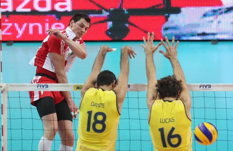 Volleyball. World League. Poland - Brazil. 03.06.2012
