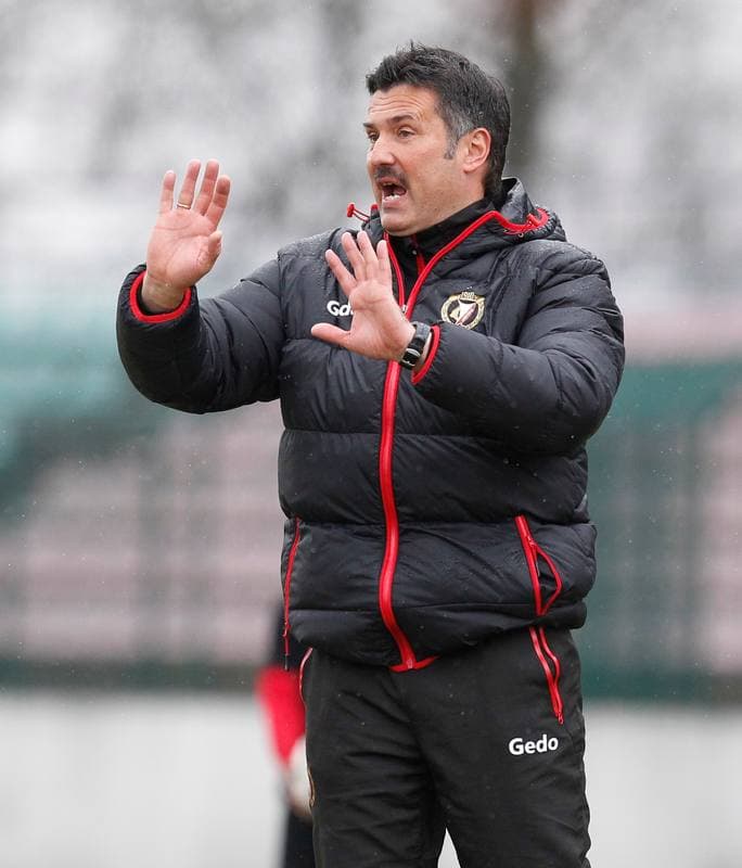 Football. I Liga. GKS Tychy - Widzew Lodz. 14.03.2015
