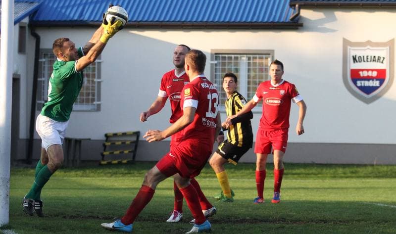 Football. I Liga. Kolejarz Stroze - GKS Katowice. 29.09.2013