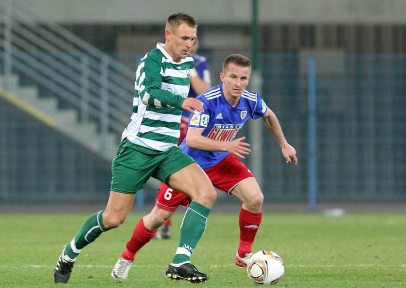 Football. I liga. Piast Gliwice - KS Polkowice. 30.03.2012