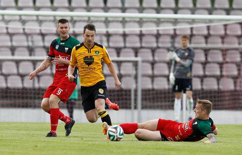 Football. I Liga. GKS Tychy - GKS Katowice. 30.05.2015