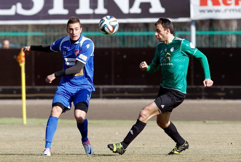 Football. Sparing. Energetyk ROW Rybnik - Rakow Czestochowa. 01.03.2014
