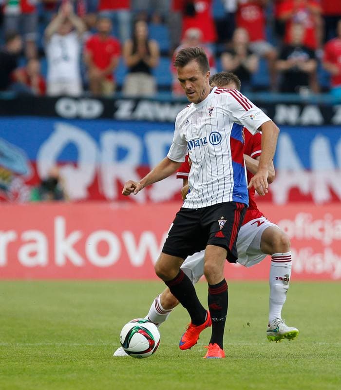 Football. T-Mobile Ekstraklasa. Wisla Krakow - Gornik Zabrze. 09.05.2015