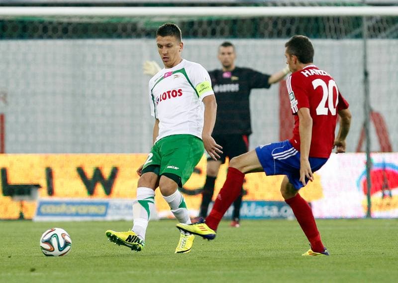 Football. T-Mobile Ekstraklasa. Piast Gliwice - Lechia Gdansk. 01.08.2014