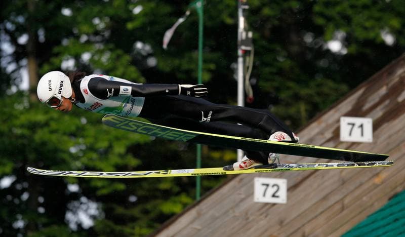 Ski Jumping. FIS Grand Prix. Press Conference. 24.07.2014