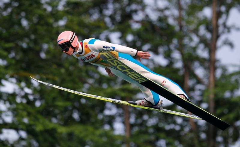 Ski Jumping. FIS Grand Prix. Press Conference. 24.07.2014