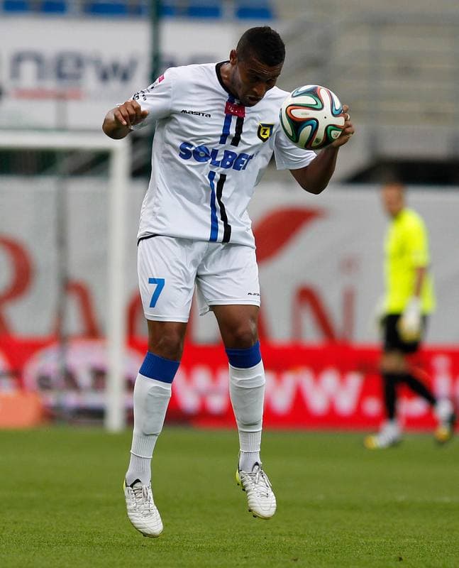 Football. T-Mobile Ekstraklasa. Piast Gliwice - Zawisza Bydgoszcz. 29.08.2014