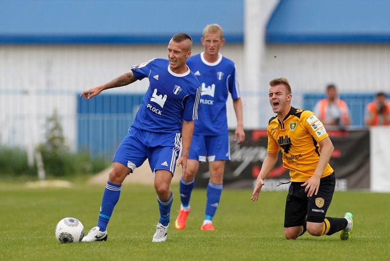 Football. I Liga. Wisla Plock - GKS Katowice. 29.08.2014