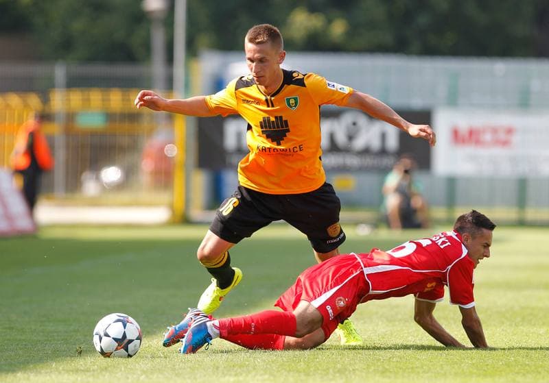 Football. I Liga. GKS Katowice - Widzew Lodz. 02.08.2014