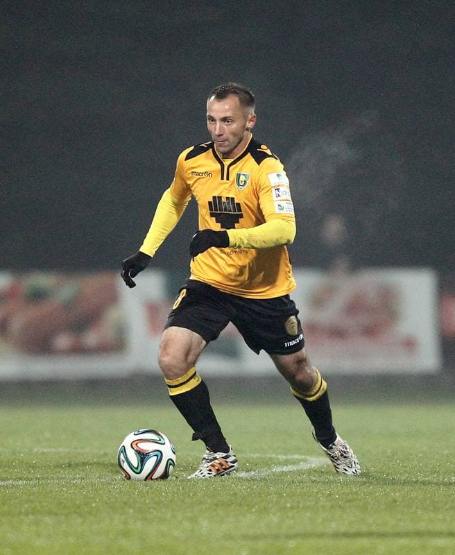 Football. I Liga. Sandecja Nowy Sacz - GKS Katowice. 31.10.2014