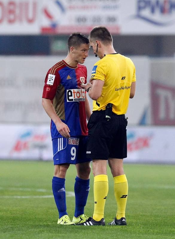 Football. T-Mobile Ekstraklasa. Piast Gliwice - Lechia Gdansk. 01.08.2014