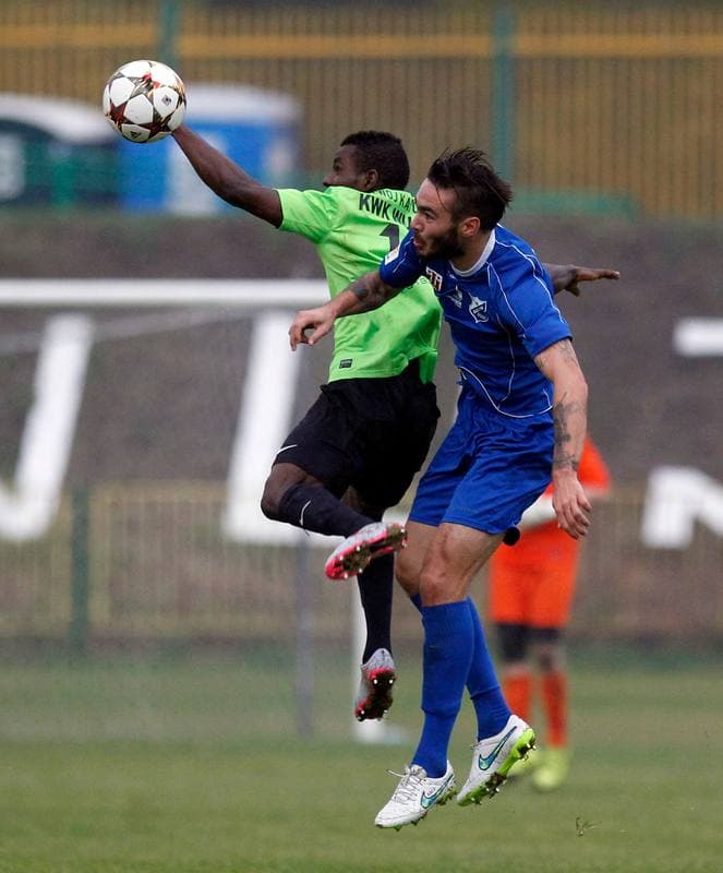 Football. I Liga. Rozwoj Katowice - MKS Kluczbork. 17.10.2015