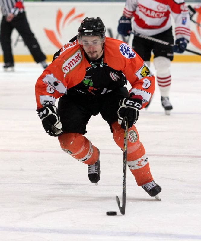 Ice Hockey. Polska Liga Hokejowa. JKH GKS Jastrzebie - Comarch Cracovia Krakow. 29.03.2013