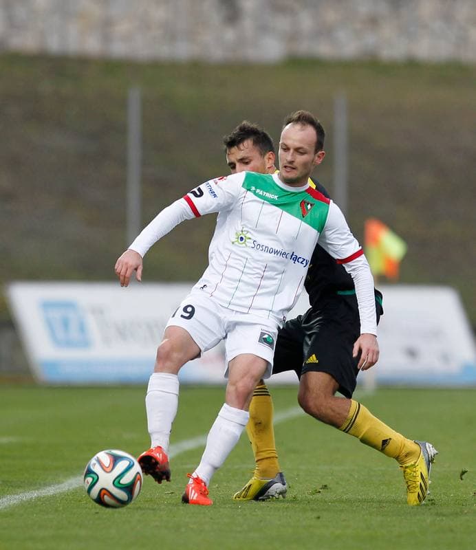 Football. I Liga. Zaglebie Sosnowiec - GKS Katowice. 29.11.2015