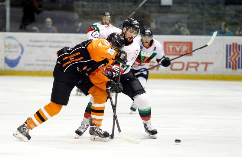 Ice Hockey. Polska Hokej Liga. GKS Tychy - JKH GKS Jastrzebie. 30.11.2014