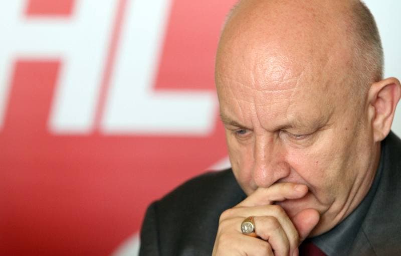 Ice Hockey. Polish Hockey League. Press Conference. 05.09.2013