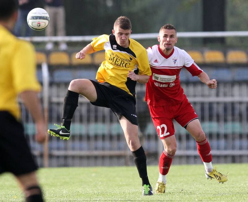 Football. Sparing. Gornik Zabrze - Naprzod Rydultowy. 11.09.2013