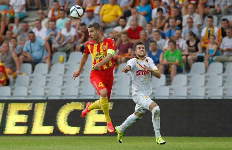 Football. PKO BP Ekstraklasa. Korona Kielce - Jagiellonia Bialystok. 19.07.2015
