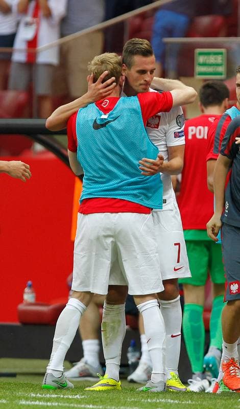 Football. UEFA Euro 2016 Qualifiers. Poland - Georgia. 13.06.2015
